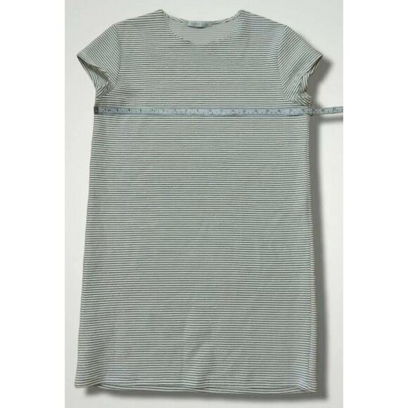 Zara W/B Collection Cap Sleeve Tunic Striped Size Medium - Picture 5 of 7